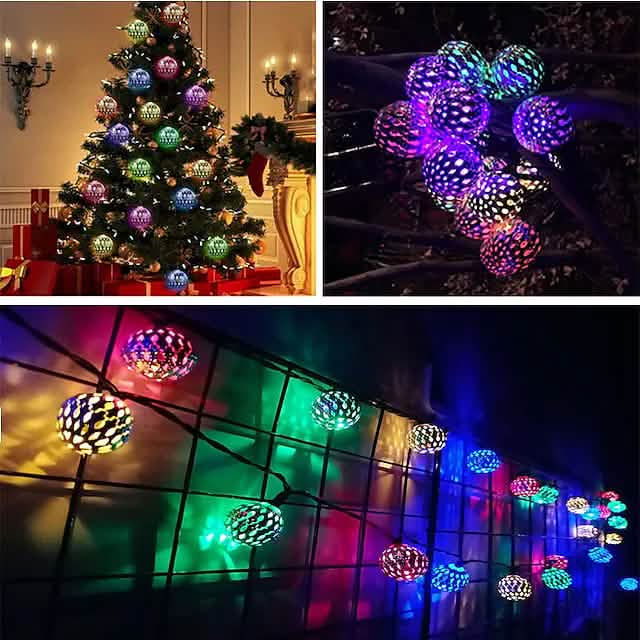 LED Outdoor Solar String Lights DailySale