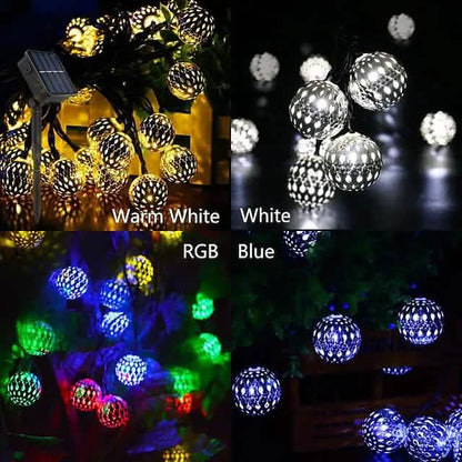 LED Outdoor Solar String Lights DailySale