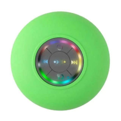 LED Portable Wireless Rechargeable Suction Bathroom Speaker DailySale
