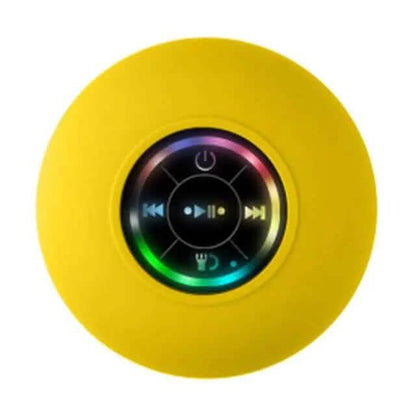 LED Portable Wireless Rechargeable Suction Bathroom Speaker DailySale