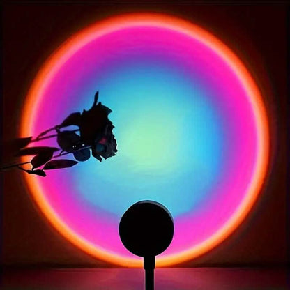 LED Projection Sunset Rainbow Lamp DailySale
