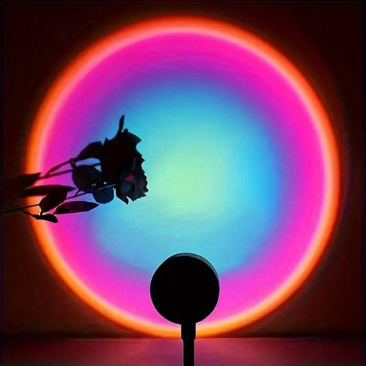 LED Projection Sunset Rainbow Lamp DailySale