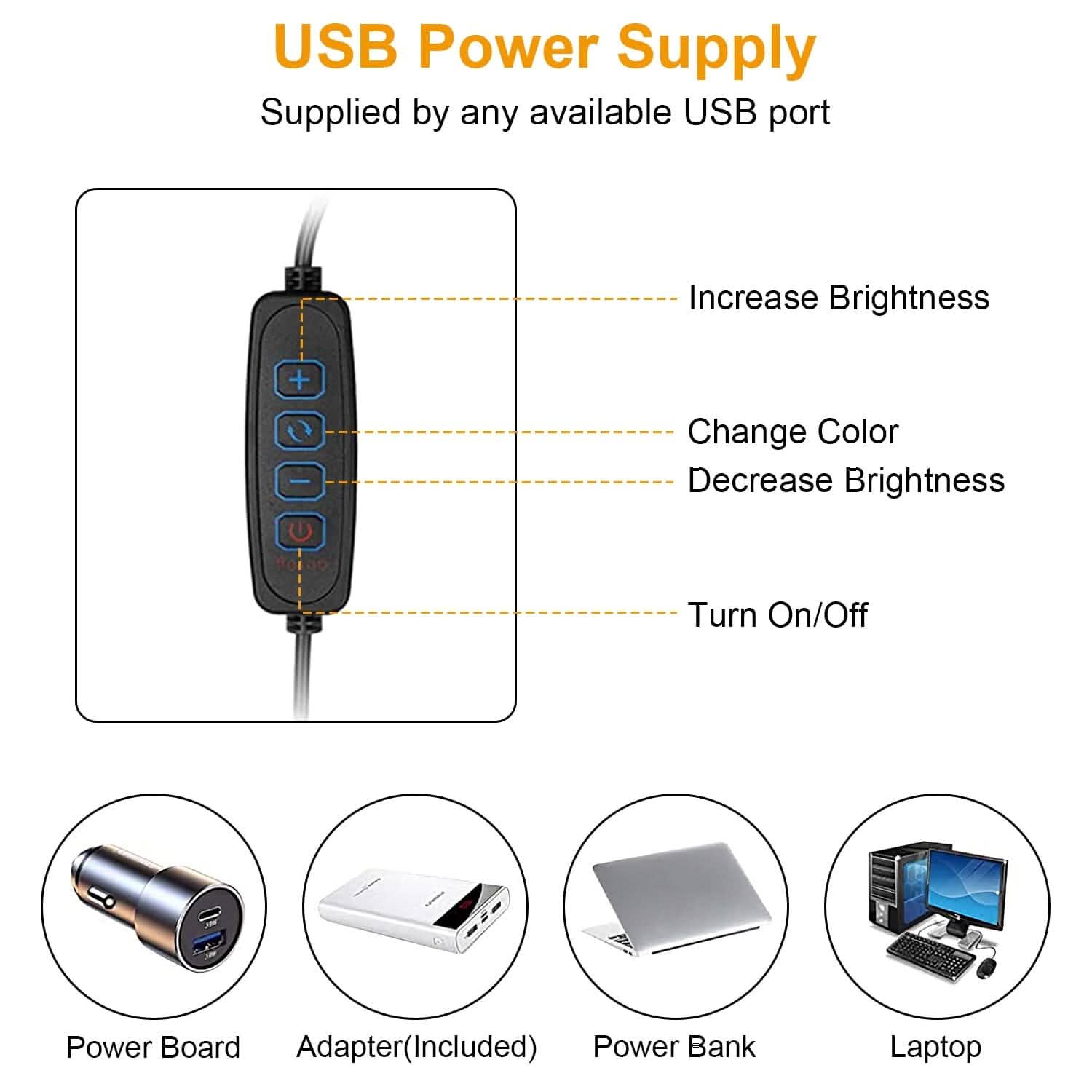 LED Reading Desk Lamp with Clamp Adjustable Swing Arm DailySale