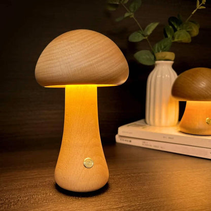 LED Rechargeable Creative Mushroom Table Lamp DailySale