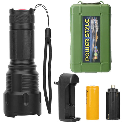 LED Rechargeable Zoomable Flashlight DailySale