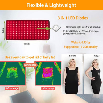 LED Red Light Therapy Belt DailySale