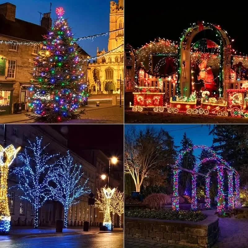LED Rope Lights Outdoor, RGB Remote Control Fairy String Lights Plug In With 200 LEDs DailySale