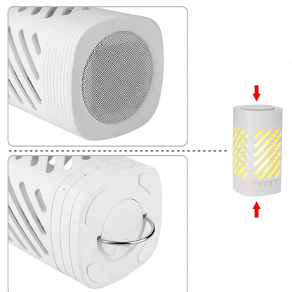 LED Smart Touch Bluetooth Speaker Rechargeable Camping Lamp DailySale
