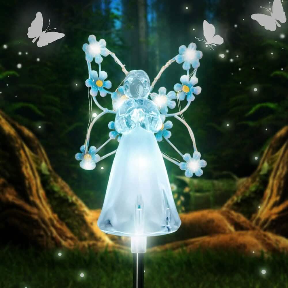 LED Solar Angel Garden Stake Lights DailySale