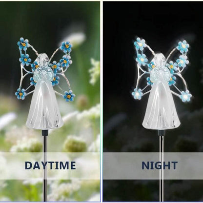 LED Solar Angel Garden Stake Lights DailySale