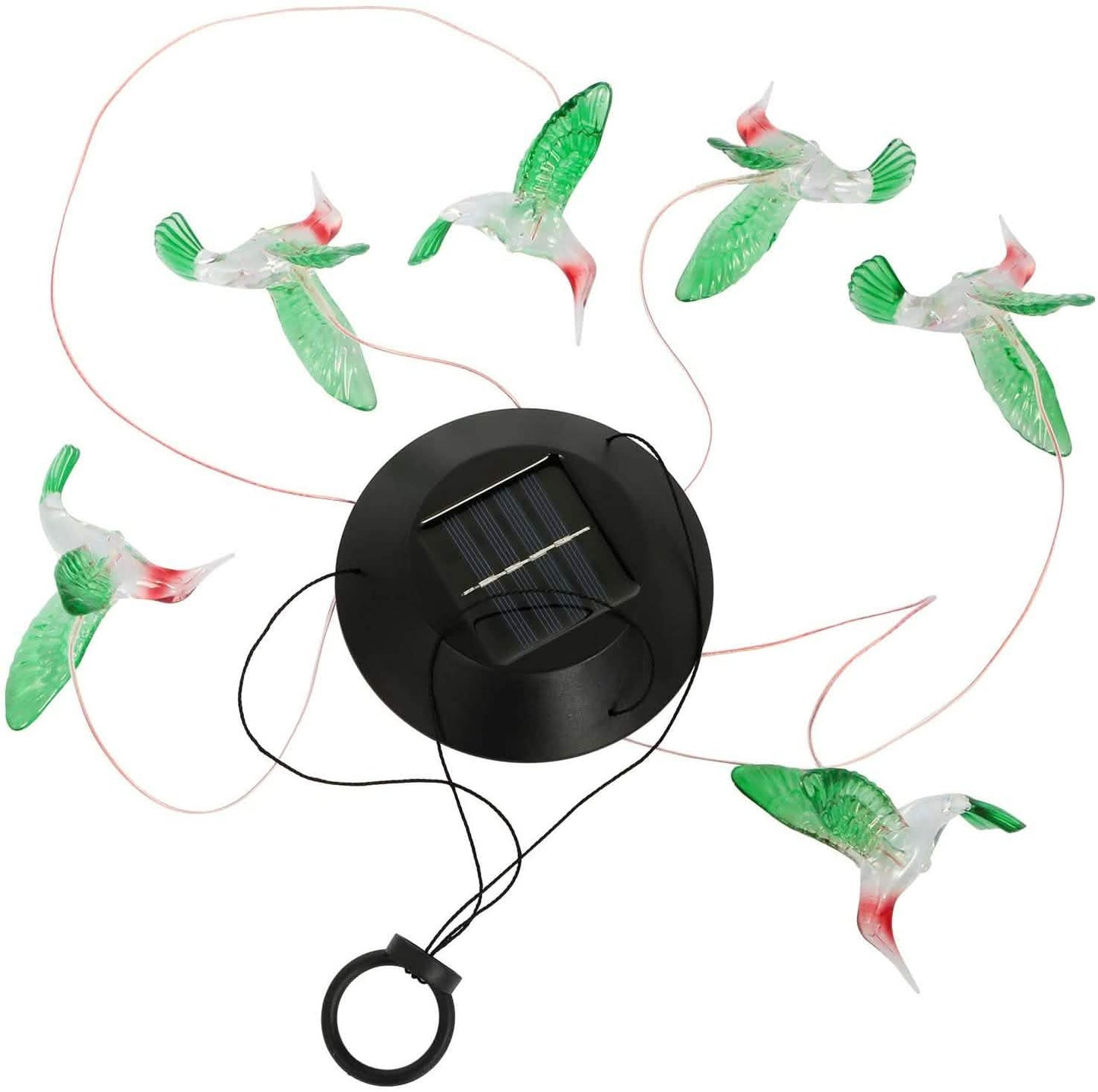 LED Solar Hummingbird Wind Chime DailySale