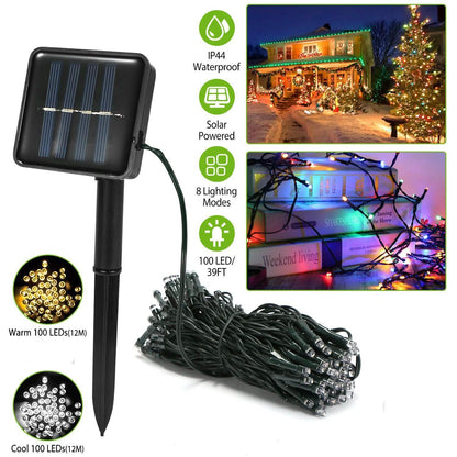 LED Solar Power Fairy String Lights DailySale
