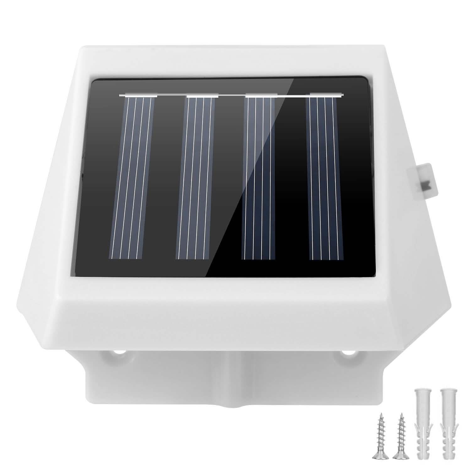 LED Solar Powered Stair Lights DailySale