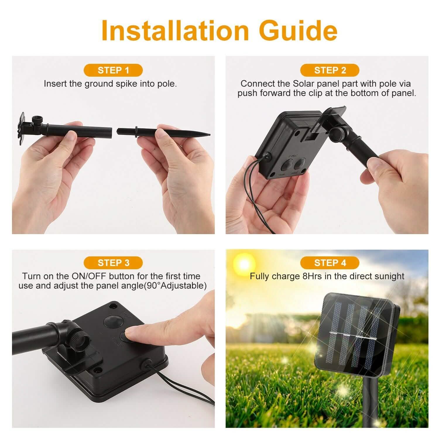 LED Solar String Bee Lights 30 Honeybees DailySale