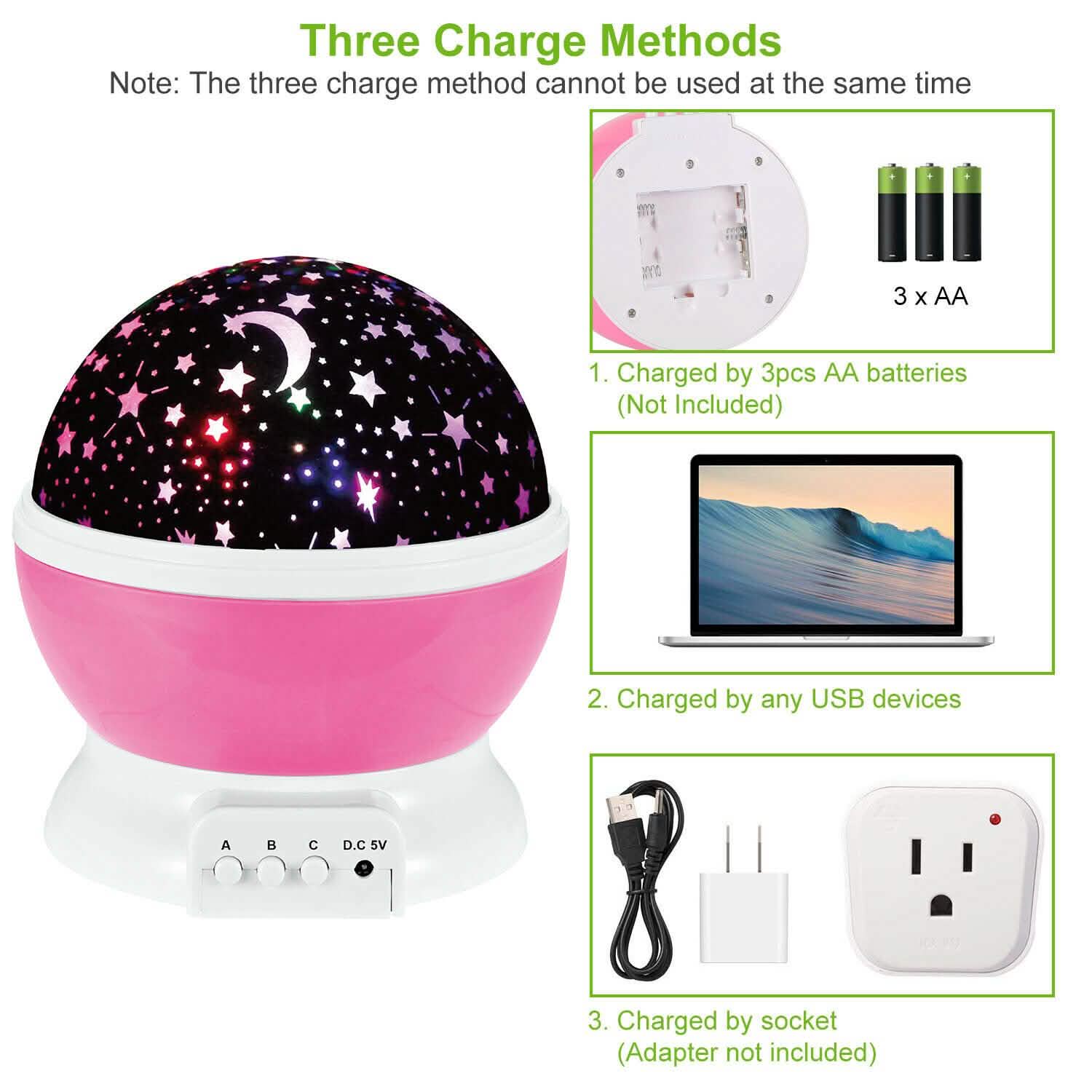 LED Star Sky Projector Night Light DailySale