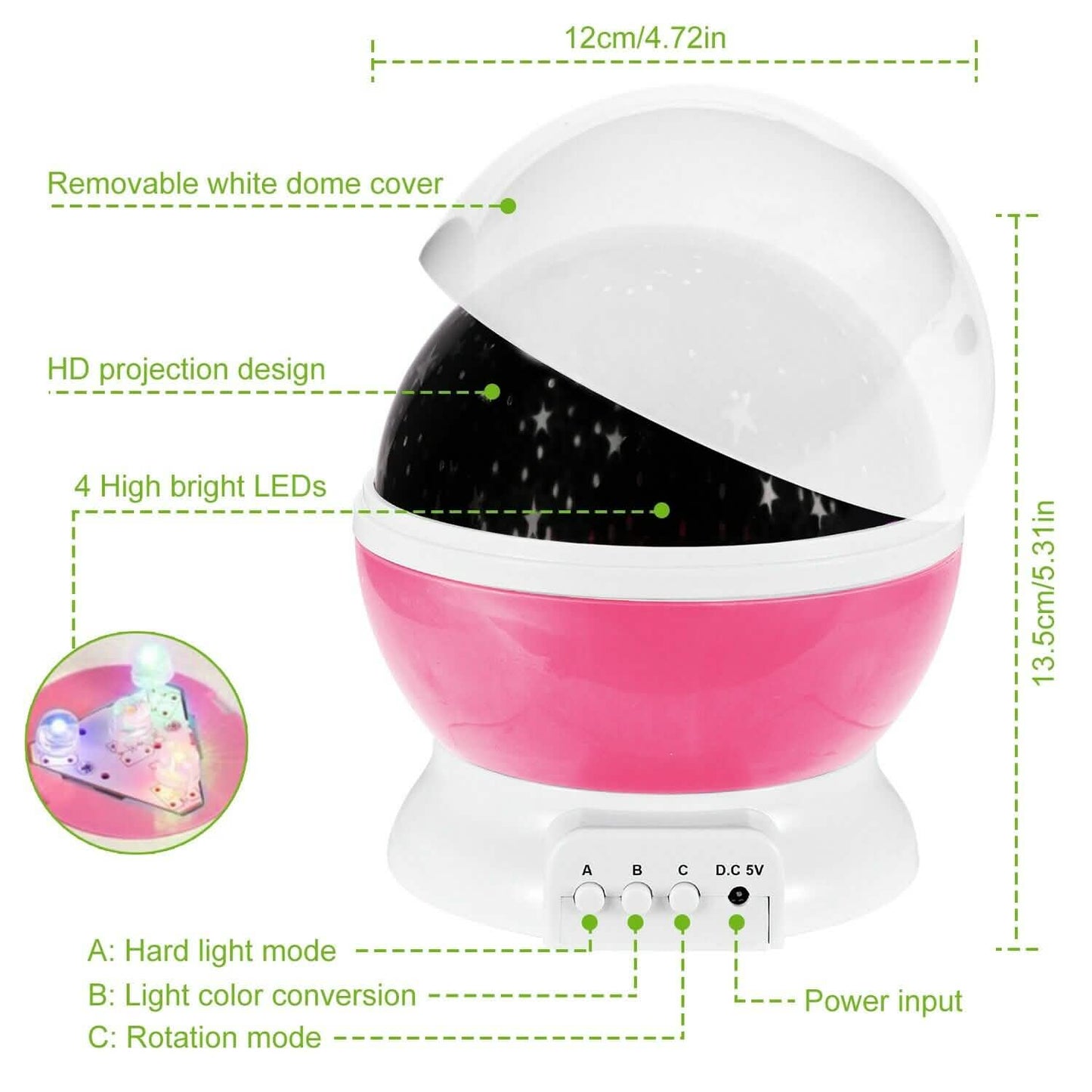 LED Star Sky Projector Night Light DailySale
