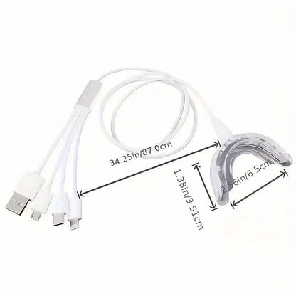 LED Teeth Whitening Device, Deep Cleaning & Oral Care DailySale