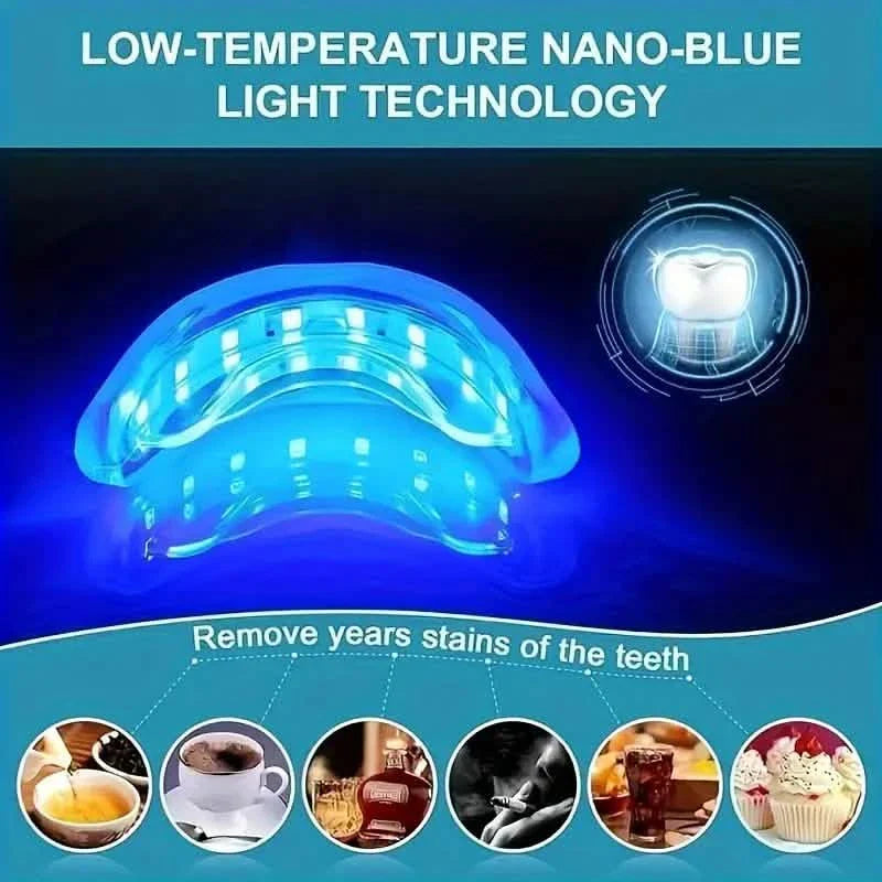 LED Teeth Whitening Device, Deep Cleaning & Oral Care DailySale