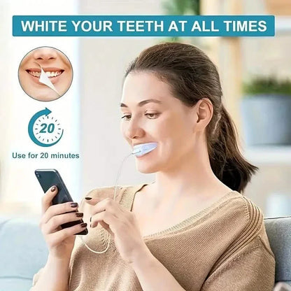 LED Teeth Whitening Device, Deep Cleaning & Oral Care DailySale