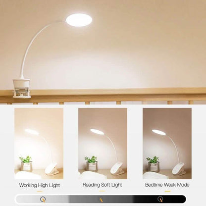 LED Touch On/off Switch with 3 Modes Desk Lamp Clip DailySale