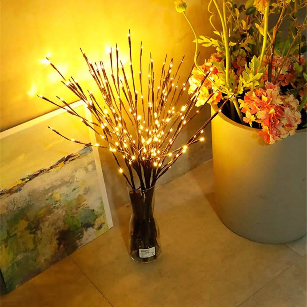 LED Tree Branch Lamp Floral Lights DailySale