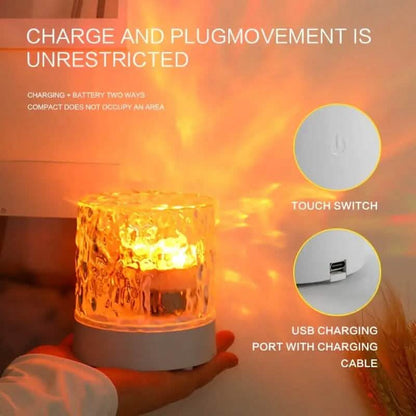LED Water Ripple Ambient Night Light DailySale
