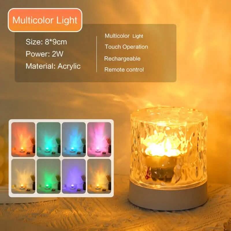 LED Water Ripple Ambient Night Light DailySale