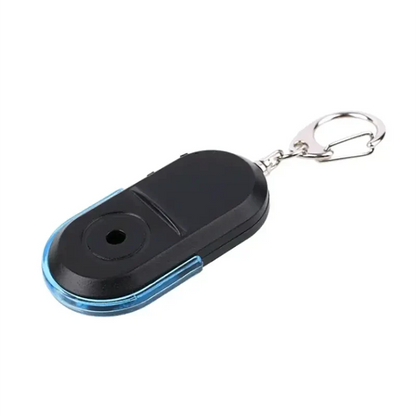 LED Whistle Key Finder Flashing Beeping Sound Control Alarm Anti-Lost Key Locator Finder Tracker With Key Ring DailySale
