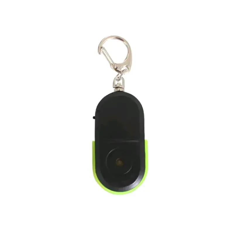 LED Whistle Key Finder Flashing Beeping Sound Control Alarm Anti-Lost Key Locator Finder Tracker With Key Ring DailySale