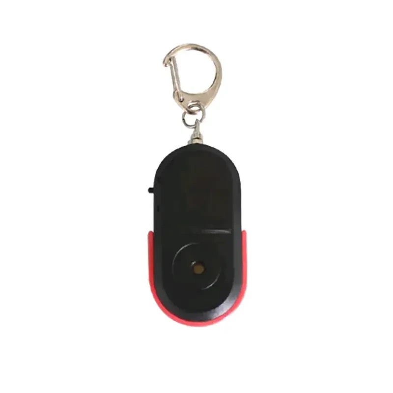 LED Whistle Key Finder Flashing Beeping Sound Control Alarm Anti-Lost Key Locator Finder Tracker With Key Ring DailySale