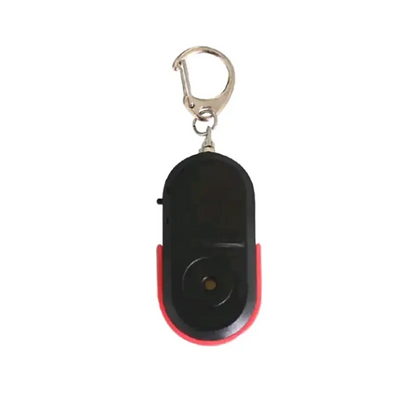 LED Whistle Key Finder Flashing Beeping Sound Control Alarm Anti-Lost Key Locator Finder Tracker With Key Ring DailySale