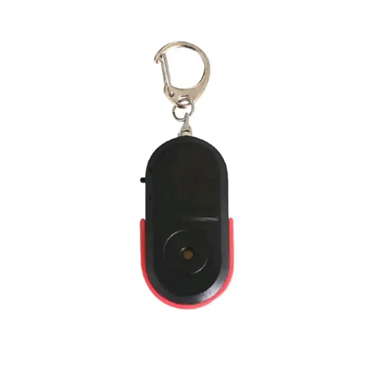 LED Whistle Key Finder Flashing Beeping Sound Control Alarm Anti-Lost Key Locator Finder Tracker With Key Ring DailySale
