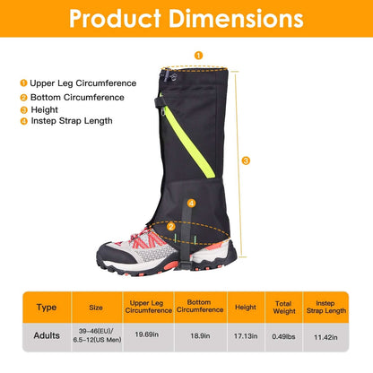 Leg Gaters Waterproof Snow Boot DailySale