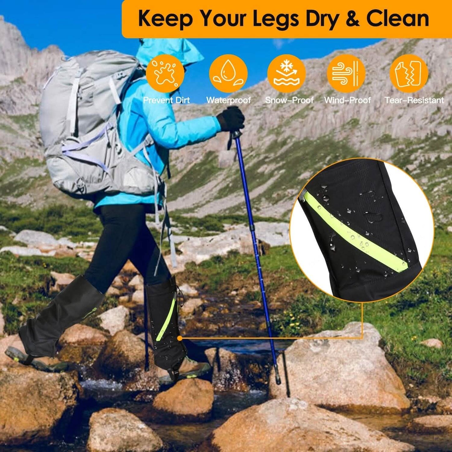 Leg Gaters Waterproof Snow Boot DailySale