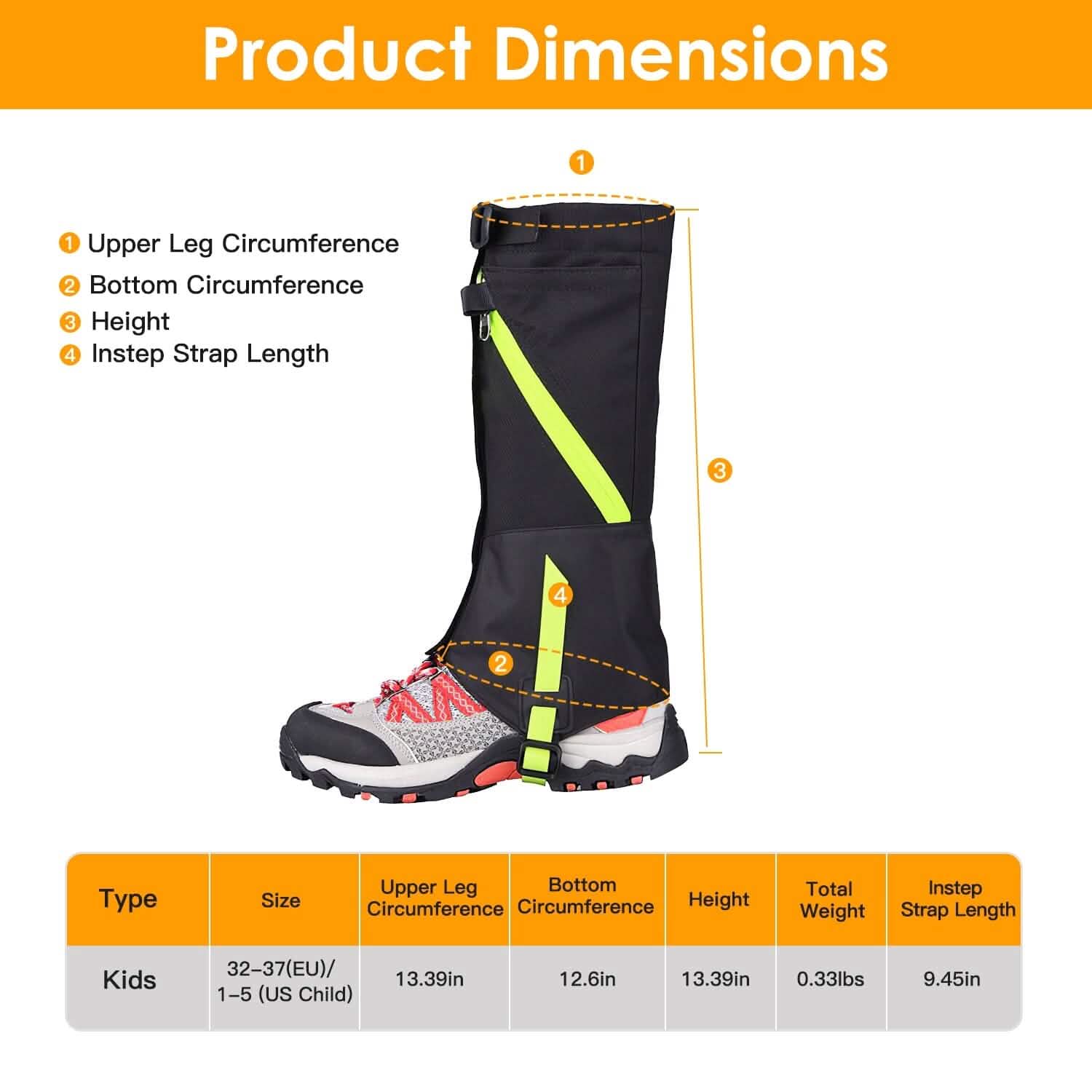 Leg Gaters Waterproof Snow Boot DailySale