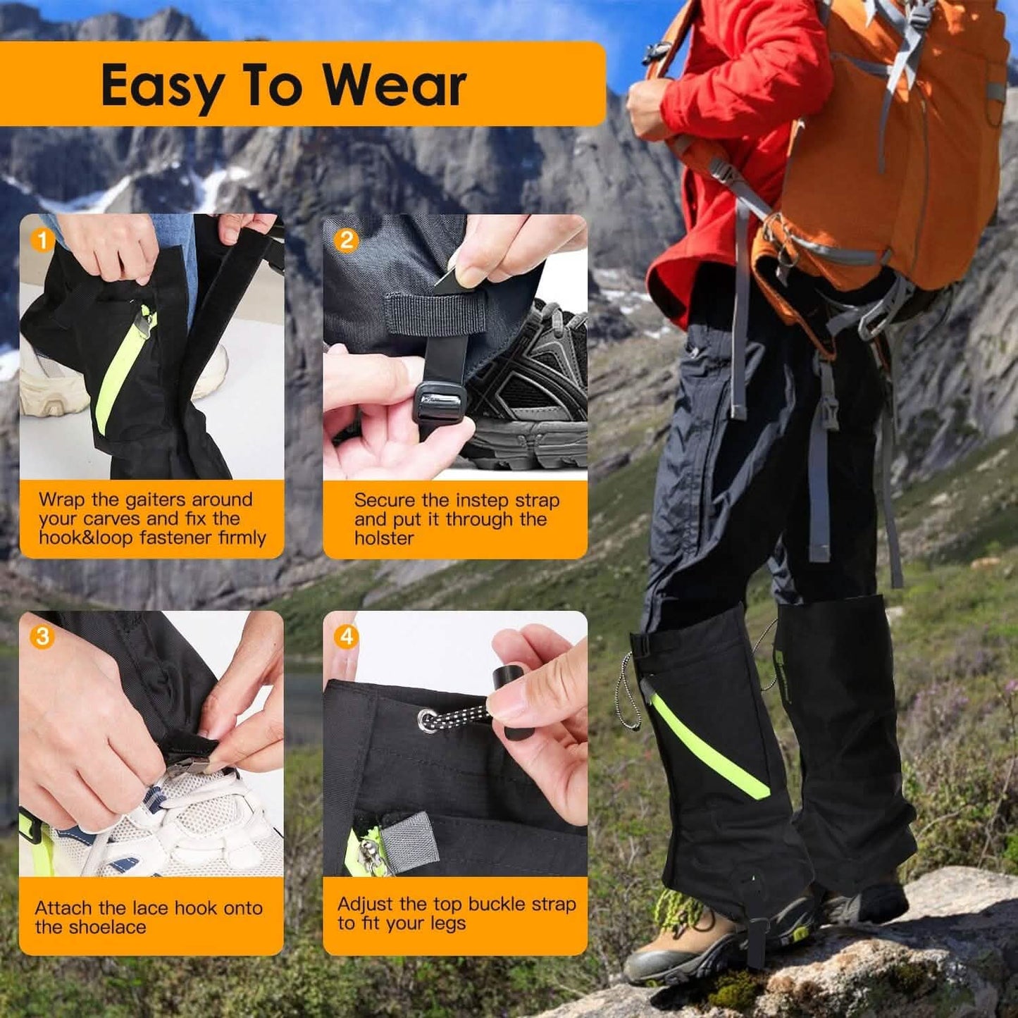 Leg Gaters Waterproof Snow Boot DailySale