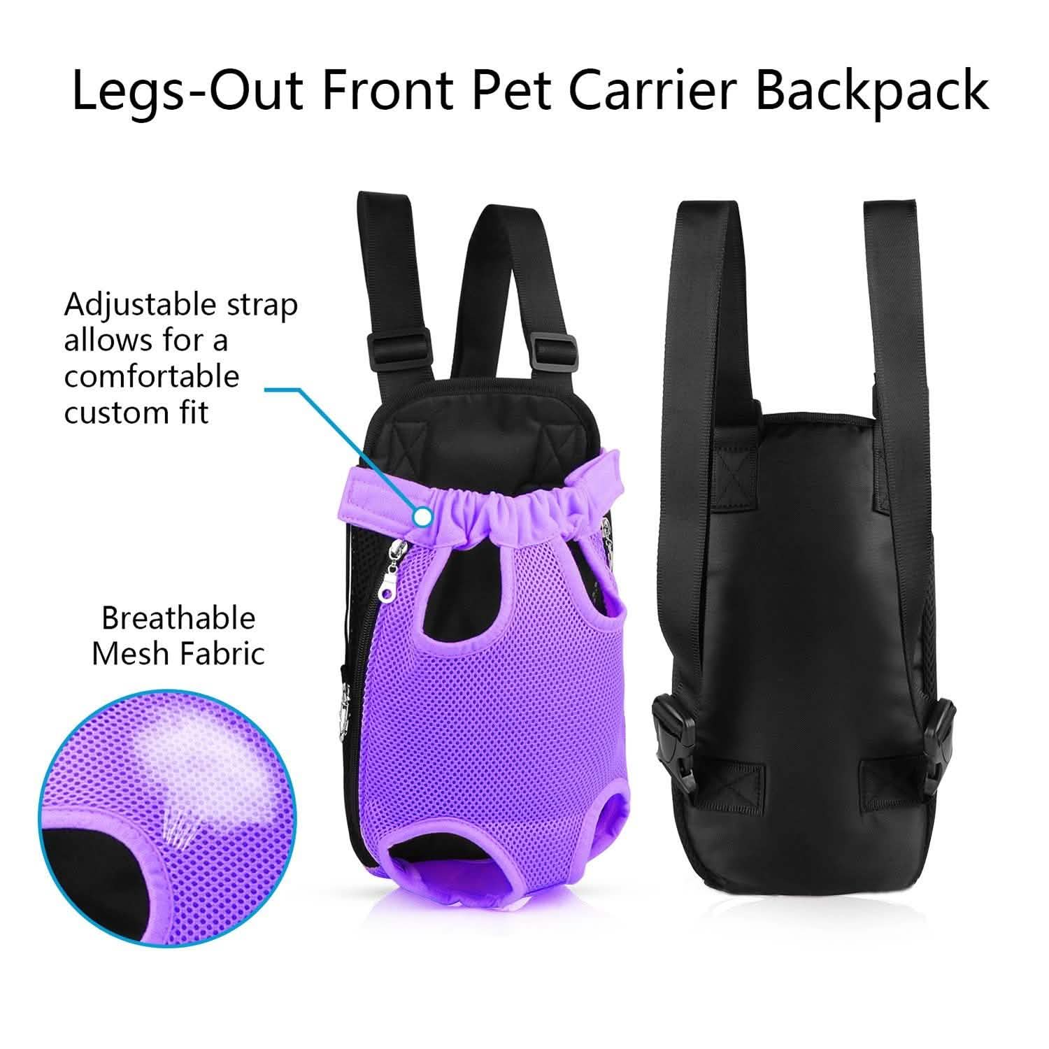Leg-Out Pet Backpack Carrier Travel Bag DailySale
