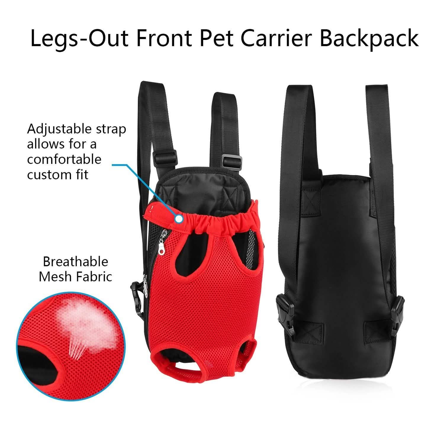 Leg-Out Pet Backpack Carrier Travel Bag DailySale