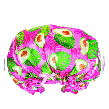 Lemon Lavender Comfy Retro Style Shower Cap DailySale