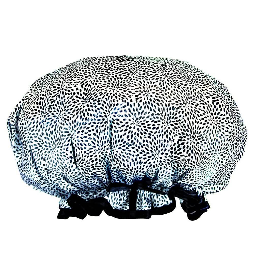Lemon Lavender Comfy Retro Style Shower Cap DailySale