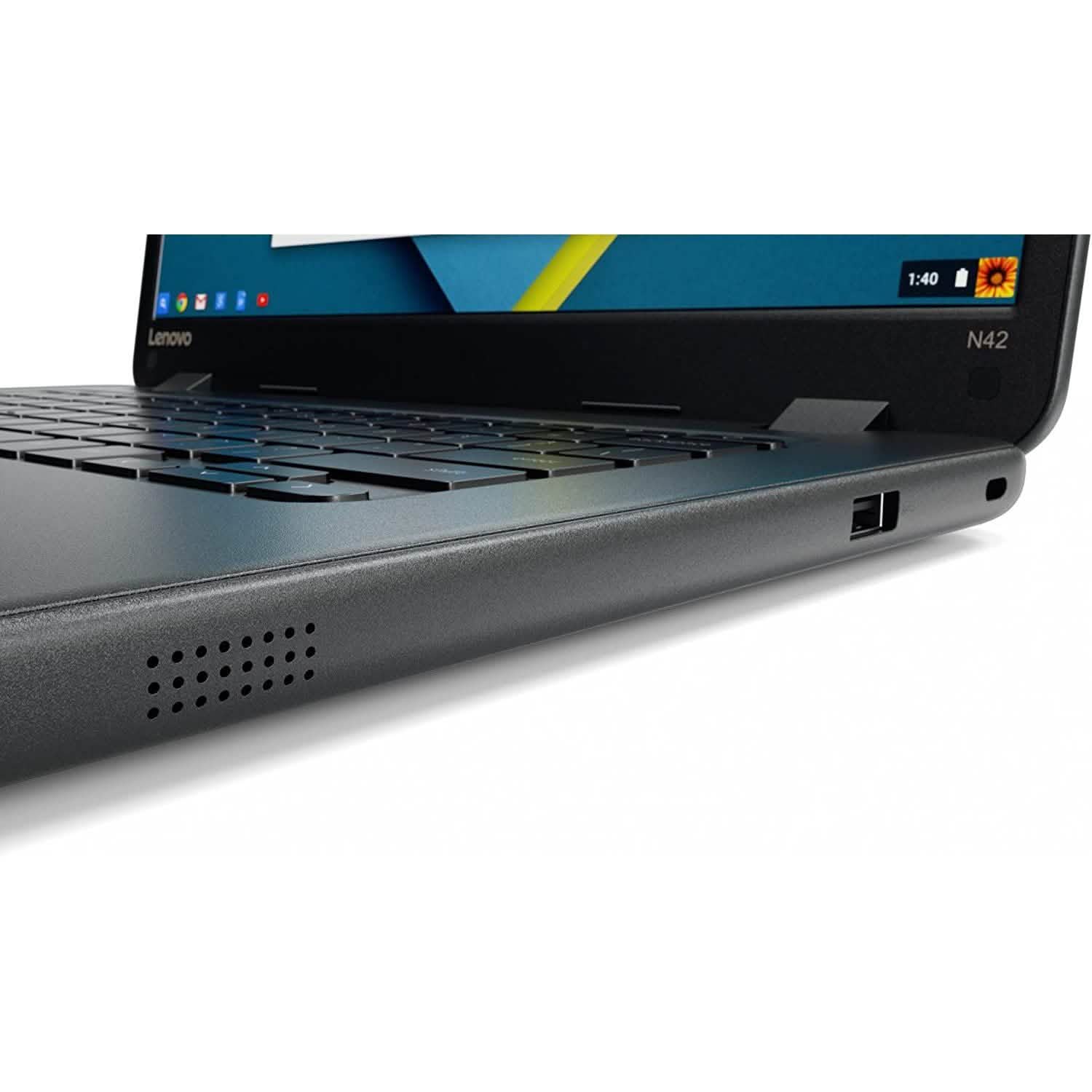 Lenovo IdeaPad N42-20 14" Chromebook, Intel N3060 Dual-Core, 16GB eMMC SSD, 4GB DDR3 (Refurbished) DailySale