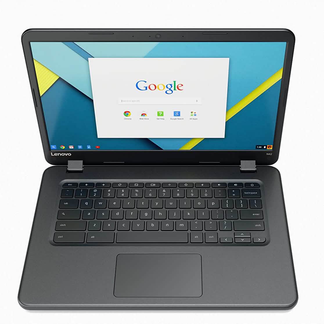 Lenovo IdeaPad N42-20 14" Chromebook, Intel N3060 Dual-Core, 16GB eMMC SSD, 4GB DDR3 (Refurbished) DailySale