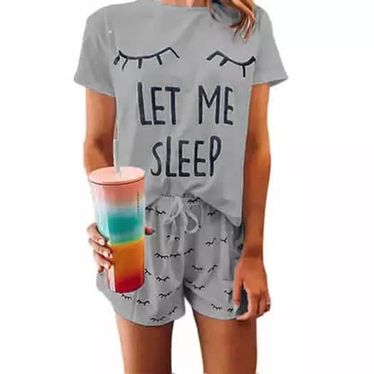 Leo Rosi Women's Casual ''Let Me Sleep'' Lounge Set DailySale