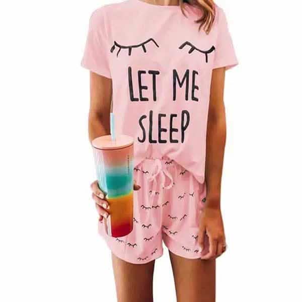 Leo Rosi Women's Casual ''Let Me Sleep'' Lounge Set DailySale