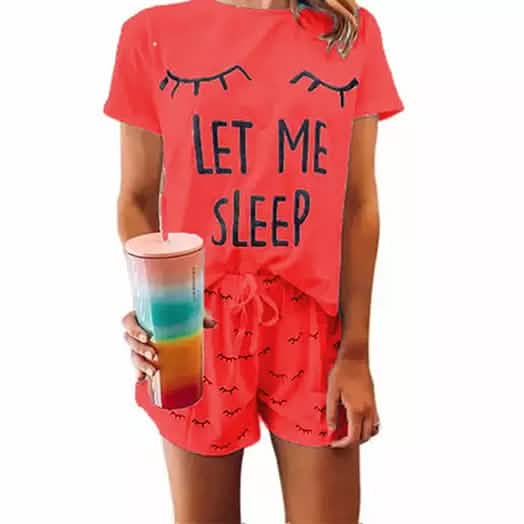 Leo Rosi Women's Casual ''Let Me Sleep'' Lounge Set DailySale