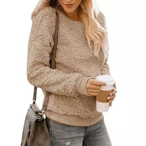 Women's Sherpa Sweatshirt DailySale