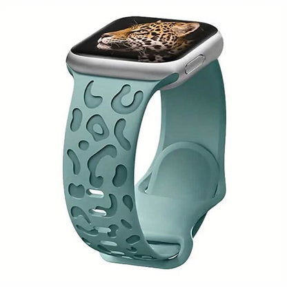 Leopard Engraved Replacement Band Compatible with iWatch DailySale