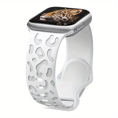 Leopard Engraved Replacement Band Compatible with iWatch DailySale