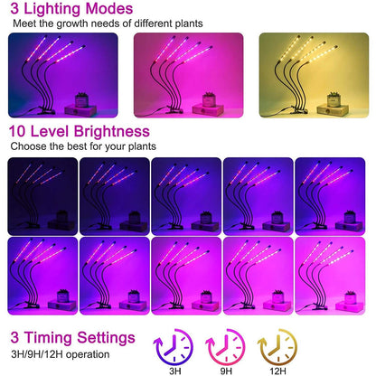 LEOTER Grow Light for Indoor Plants DailySale