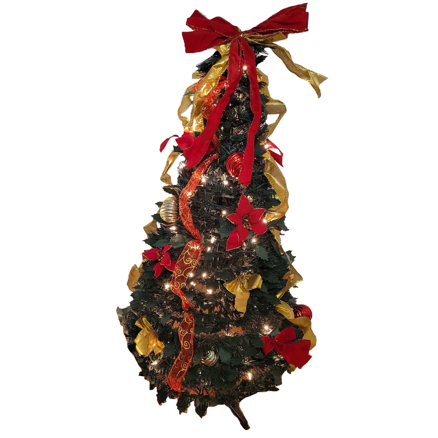 Let It Snow Holiday Collection Pop-Up Tree with Clear Lights - Assorted Styles DailySale